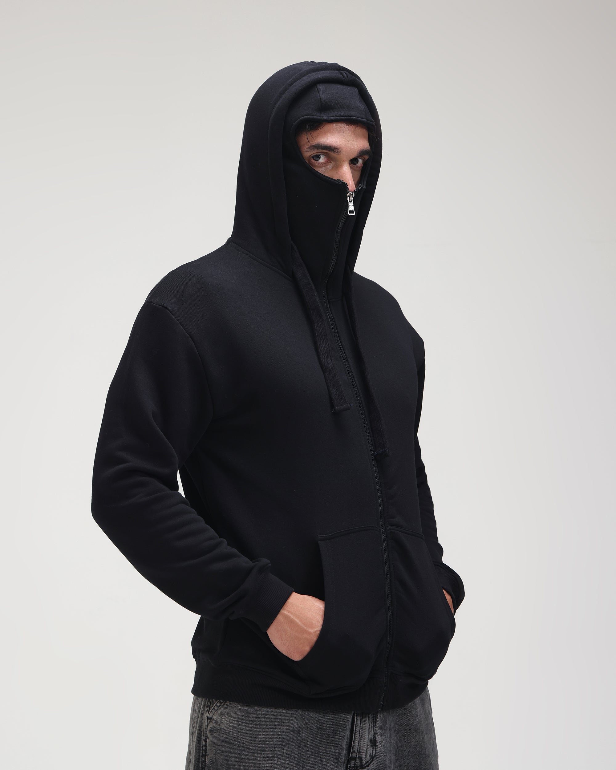 Anti social Hoodie - Black