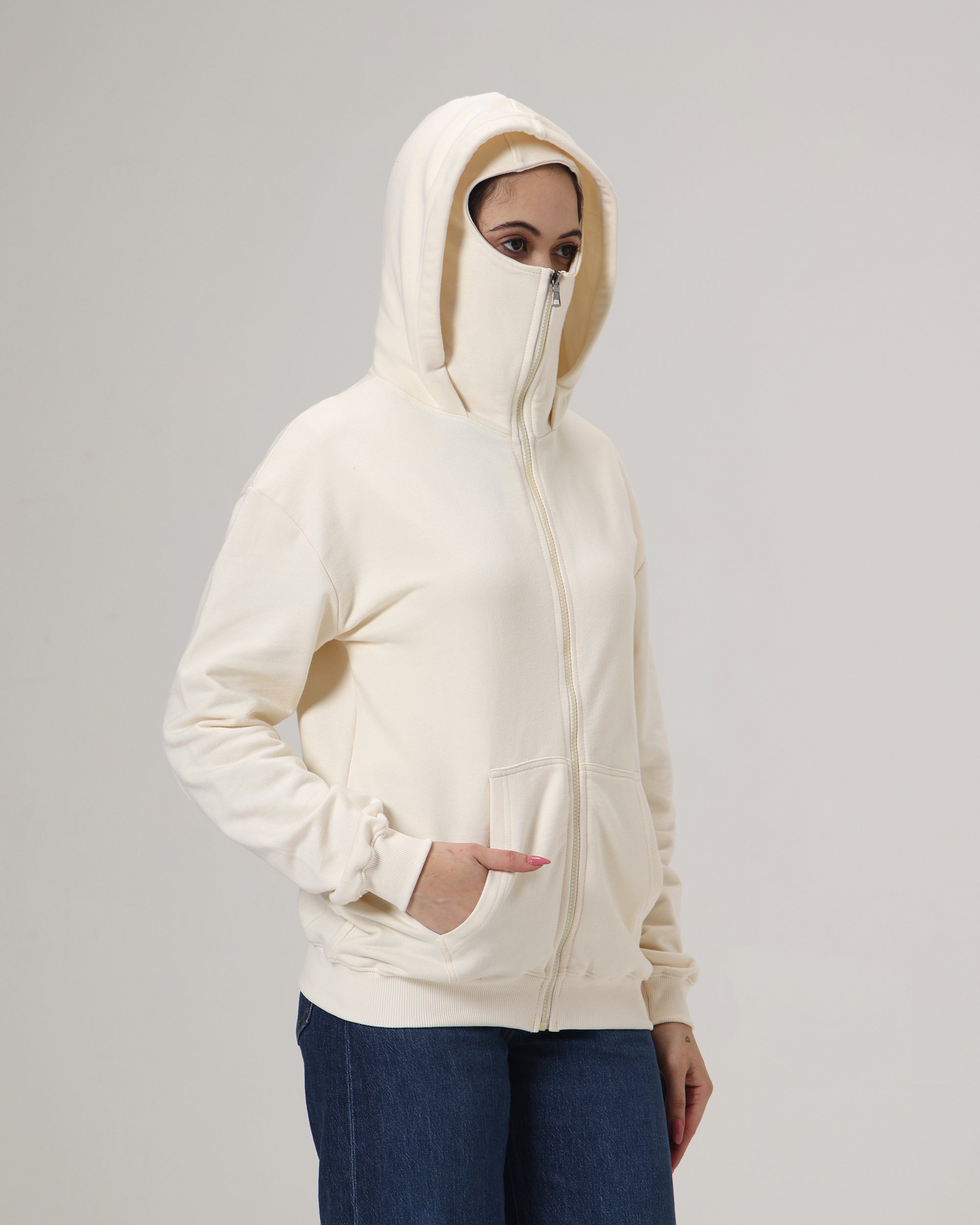 Anti social hoodie - Off white