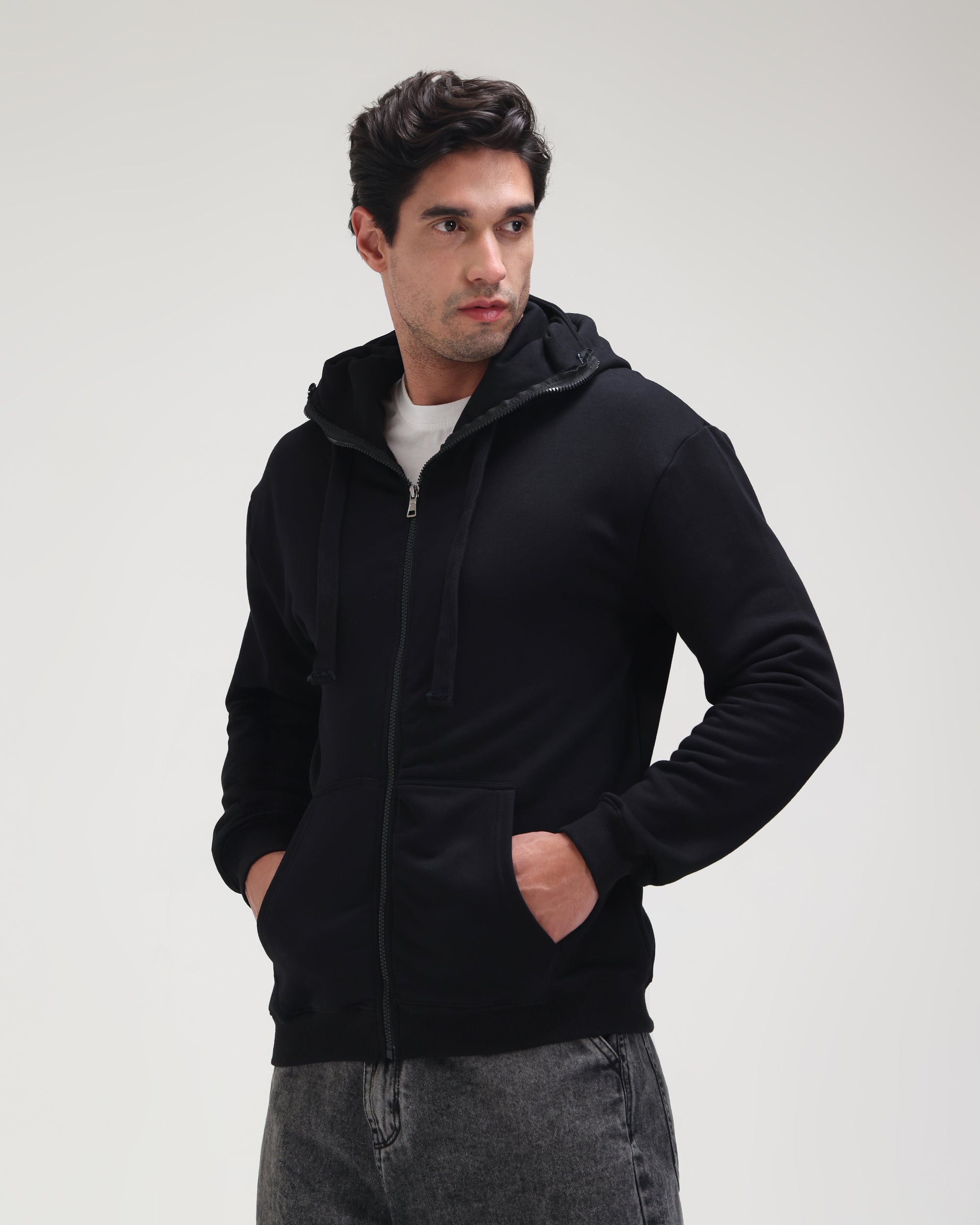 Anti social Hoodie - Black