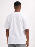 Basic oversized tee - White