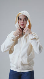 Anti social hoodie - Off white